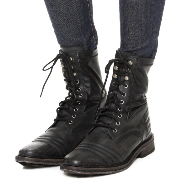 Free People Shoes - Free People Sounder Lace Up Combat Boots